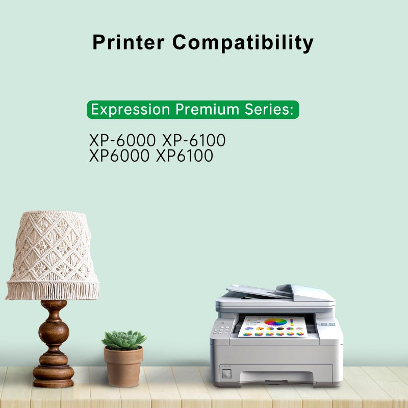 SAILNER Remanufactured Replacement for Epson 302 302XL Ink Cartridges Multipack Ink 302 XL T302XL Use for Epson XP-6100 XP6100 XP 6100 XP-6000 XP6000 Printer Ink Cartridge (BK/PBK/C/M/Y, 5-Pack) - Image 2